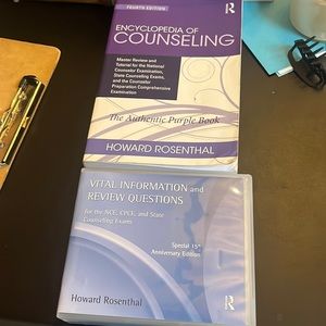 Encyclopedia of counseling/ Vital Information and Review Questions CDs/NCE/CPCE